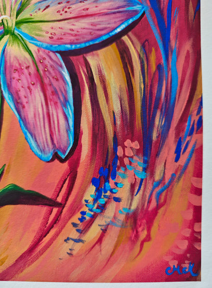 ‘Lilies In The Wind’